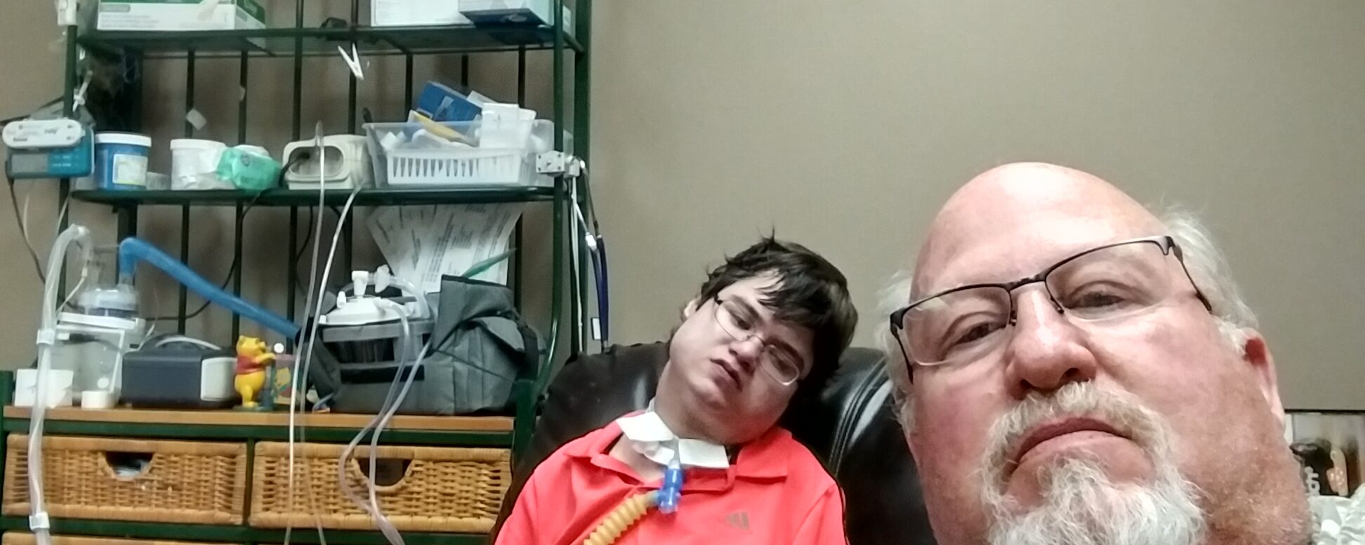 Son on life support and power due to shut off